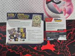 Pokemon TCG Scarlet & Violet Surging Sparks ETB + Booster Bundle New Sealed - Image 3