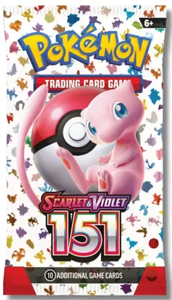 Pokemon Scarlet & Violet 151 Booster Pack - Free Gift Included - Image 1