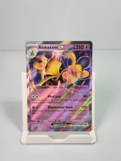 Alakazam ex SVP 050 Scarlet & Violet 151 Promo Pokemon Error No Stars - Image 1