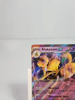 Alakazam ex SVP 050 Scarlet & Violet 151 Promo Pokemon Error No Stars - Image 2