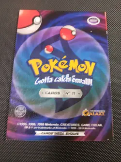 Pokemon Mega Scizor Mega Evolutions Set Galaxy Holo Peru US Seller - Image 2