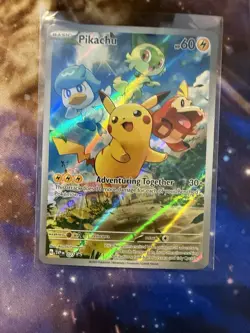 Pokemon Scarlet And Violet Promo 027 Pikachu - Image 1
