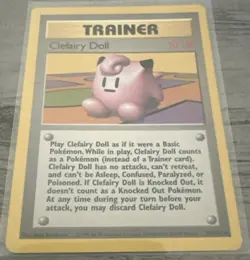 Clefairy Doll 70/102 Base Set Rare Unlimited Pokemon TCG - Image 1