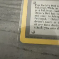Clefairy Doll 70/102 Base Set Rare Unlimited Pokemon TCG - Image 2