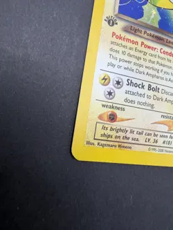 1st Edition Dark Ampharos 1/105 Neo Destiny LP Condition - Pokemon TCG - Image 3