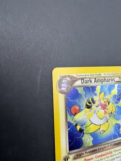1st Edition Dark Ampharos 1/105 Neo Destiny LP Condition - Pokemon TCG - Image 4