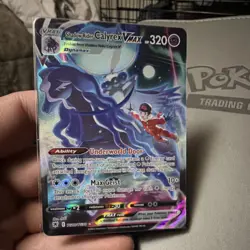 Pokemon Shadow Rider Calyrex VMAX TG18/TG30 Astral Radiance Ultra Rare Holo - Image 1
