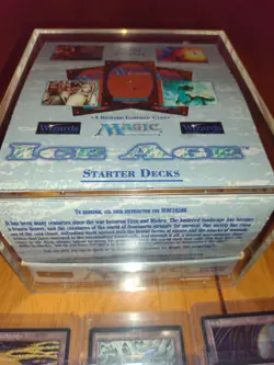 MTG Ice Age, 10 Starter Decks,10 Rule Books,60 Card Decks W/ Display Box & Case - Image 2