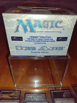 MTG Ice Age, 10 Starter Decks,10 Rule Books,60 Card Decks W/ Display Box & Case - Image 3