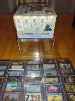 MTG Ice Age, 10 Starter Decks,10 Rule Books,60 Card Decks W/ Display Box & Case - Image 4