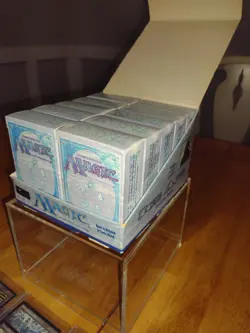 MTG Ice Age, 10 Starter Decks,10 Rule Books,60 Card Decks W/ Display Box & Case - Image 5