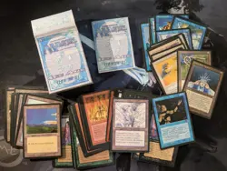 MTG | Ice Age Starter Deck Unsealed +Cards | Glacial Chasm | Counterspell - Image 1