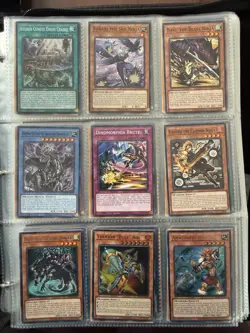 Yu-Gi-Oh Binder Collection Full Of Cards All Levels Of Rarity Binder Included! - Image 2