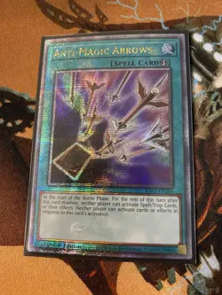 Yu-Gi-Oh! Anti-Magic Arrows RA03-EN264 Quarter Century Secret Rare NM - Image 1