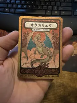 Pokai Gaku / Art Yeuh - Charizard Custom Holo Rare Pokemon Card 006/152 Fan Art - Image 2