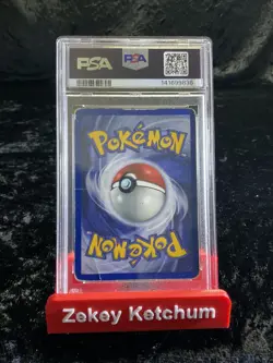 Pokemon PSA 1 Poor 2000 Rocket's Mewtwo 1st Edition Gym Challenge Holo Card - Image 2