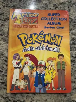 Pokemon Action Flipz 3D Hologram Set Collection Album Cards And Book Holder - Image 1