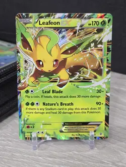 Pokemon Card TCG Leafeon EX 10/83 Generations XY 2016 Ultra Rare Card - Image 3