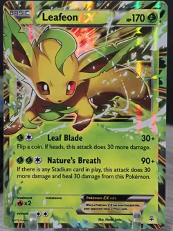 Pokemon Card TCG Leafeon EX 10/83 Generations XY 2016 Ultra Rare Card - Image 5