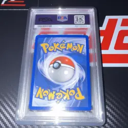 Pokemon TCG Lugia Neo Genesis Holo Rare Unlimited 9/111 PSA 8 English Card - Image 2