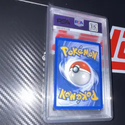 Pokemon TCG Lugia Neo Genesis Holo Rare Unlimited 9/111 PSA 8 English Card - Image 3