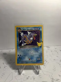 Pokemon Card - Dark Gyarados Celebrations Classic Collection 8/82 Holo - Image 1