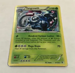 Pokemon TANGROWTH Card 6/149 Holo Rare Boundaries Crossed LP English Light Play - Image 2