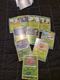 Pokemon Mixed Lot 50 Cards English Holo & Reverse+ - Image 3