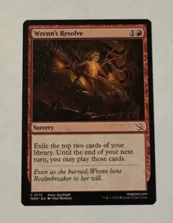 MTG WRENN'S RESOLVE - March of the Machine NM - Image 1