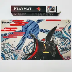 Official Ultra Pro Blue Suns Zenith Playmat Japanese Alt Art Mystical MTG Rare - Image 1