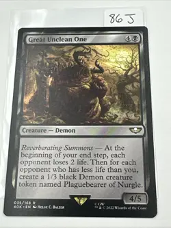 Great Unclean One Universes Beyond: Warhammer 40000 Regular MTG NM - Image 2