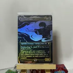 Fire Lord Zuko (Borderless) Avatar: The Last Airbender Foil - Image 1