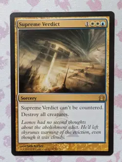 Supreme Verdict Return to Ravnica MTG Magic The Gathering - Image 1