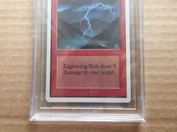 Lightning Bolt BGS 9.5 GEM MINT [Unlimited] Mtg Magic Free Tracking! - Image 3