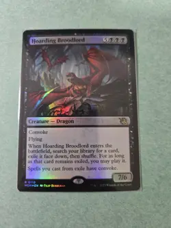 Hoarding Broodlord - FOIL - R March of the Machine 110 - MTG - NM - Image 1