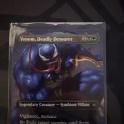 Venom Deadly Devourer | Borderless Non-foil | Rare | MTG 0022 | (NM) Near Mint - Image 2