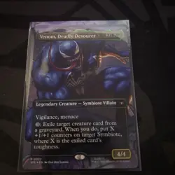 Venom Deadly Devourer | Borderless Non-foil | Rare | MTG 0022 | (NM) Near Mint - Image 3