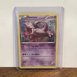 Pokemon TCG Mewtwo XY101 Black Star Promo Card English - Image 1