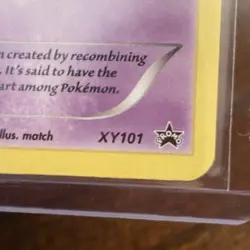 Pokemon TCG Mewtwo XY101 Black Star Promo Card English - Image 3