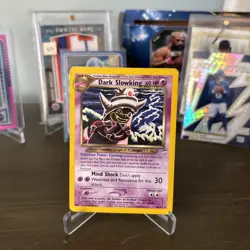 Dark Slowking 20/105 Neo Destiny Rare Pokemon TCG - Image 1