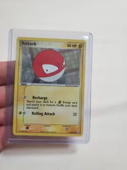 Voltorb - 80/101 - Pokemon Ex Hidden Legends Reverse Holo LP - Image 2