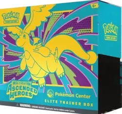 Ascended Heroes Pokemon Center Elite Trainer Box (ETB) - PRESALE/PREORDER - Image 1