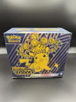Surging Sparks Elite Trainer Box ETB - Factory Sealed - Pokemon Scarlet & Violet - Image 1