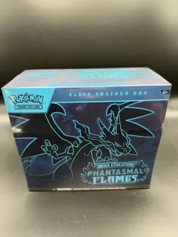 Pokemon TCG: Mega Evolution Phantasmal Flames Elite Trainer Box ETB New Sealed - Image 1
