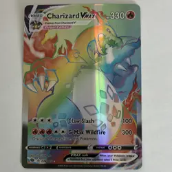 Pokemon Charizard VMAX 74/73 Secret Rare Full Art Holo Champions Path Card - Image 1