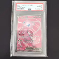 2023 POKEMON MEW EN-151 ULTRA RARE #193 MEW EX PSA 10 - Image 1