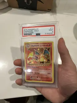 2016 POKEMON XY EVOLUTIONS #11/108 CHARIZARD HOLO PSA 9 - Image 1