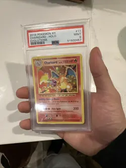 2016 POKEMON XY EVOLUTIONS #11/108 CHARIZARD HOLO PSA 9 - Image 2