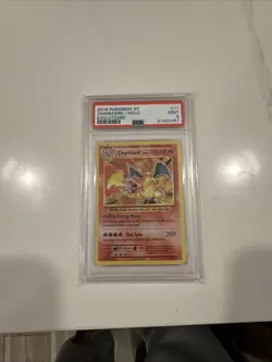 2016 POKEMON XY EVOLUTIONS #11/108 CHARIZARD HOLO PSA 9 - Image 4