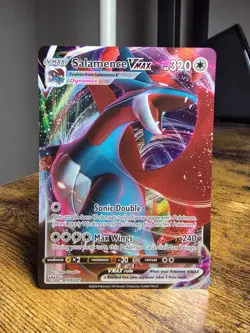 Salamence VMAX 144/189 (NM) - SWSH03: Darkness Ablaze - Ultra Rare - Pokemon TCG - Image 1